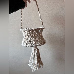Crochet plant hanger. Brand new